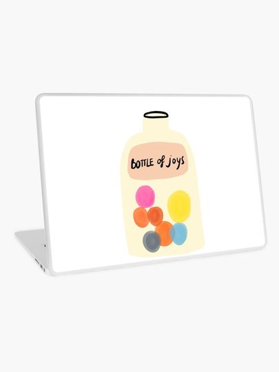 Discover Bottle of joys | Laptop Skin