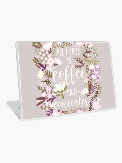 Discover Coffee & Concealer – Spring Palette | Laptop Skin