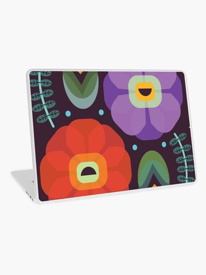 Discover Flowerfully Folk | Laptop Skin