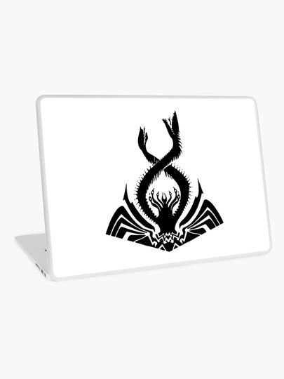 Discover Thrawn&apos;s Chimaera Logo BLACK | Laptop Skin
