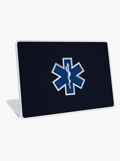 Discover Paramedic Star of Life | Laptop Skin