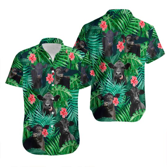 Discover Cow Hawaiian Shirt, Farmer Hawaii Shirt