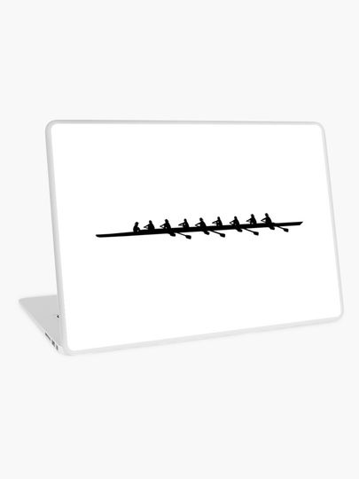 Discover Rowing Coxed eight, Women&apos;s Crew | Laptop Skin