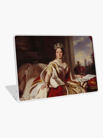 Discover Portrait of Queen Victoria - Franz Xaver Winterhalter | Laptop Skin
