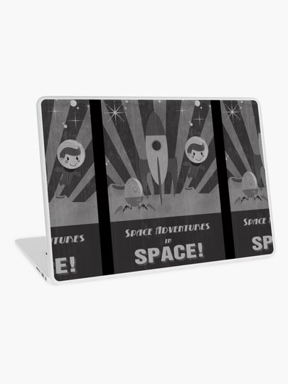Discover Space adventures, In Space!  | Laptop Skin