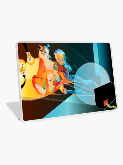 Discover Watching tv | Laptop Skin