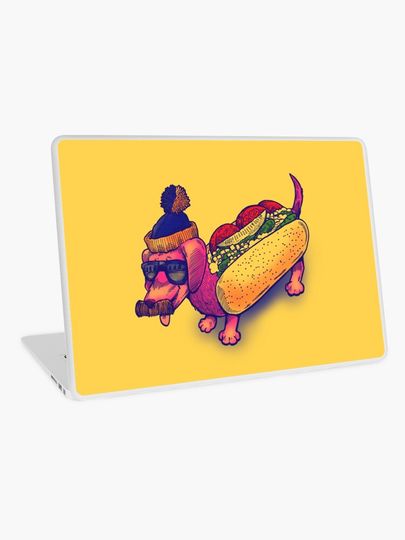 Discover The Chicago Dog | Laptop Skin