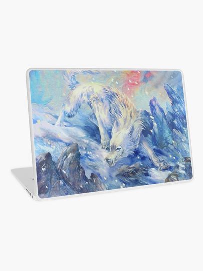 Discover skoll - watercolor | Laptop Skin