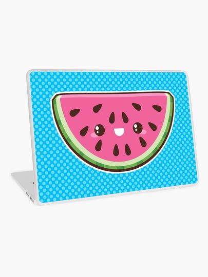 Discover Kawaii Watermelon Slice | Laptop Skin
