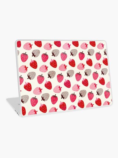 Discover Strawberry Fields | Laptop Skin