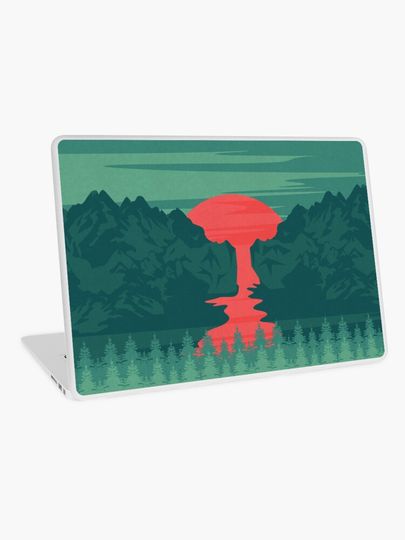 Discover The Red River | Laptop Skin