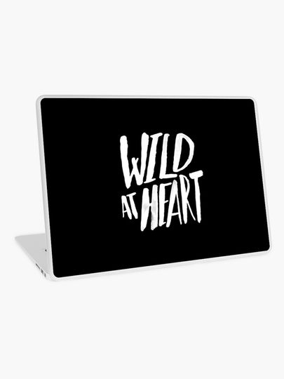 Discover Wild at Heart x Black and White | Laptop Skin