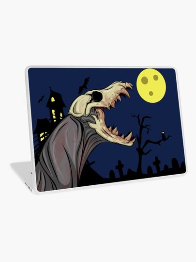 Discover Halloween Skull Monster | Laptop Skin