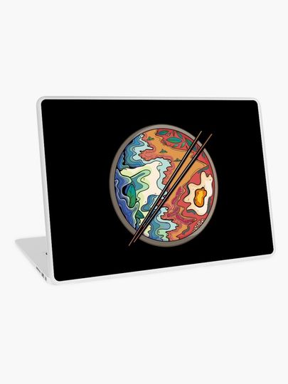 Discover Seaside bowl  | Laptop Skin