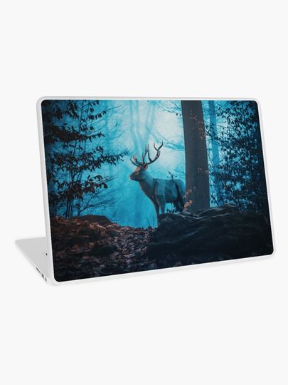 Discover Blue Forest | Laptop Skin