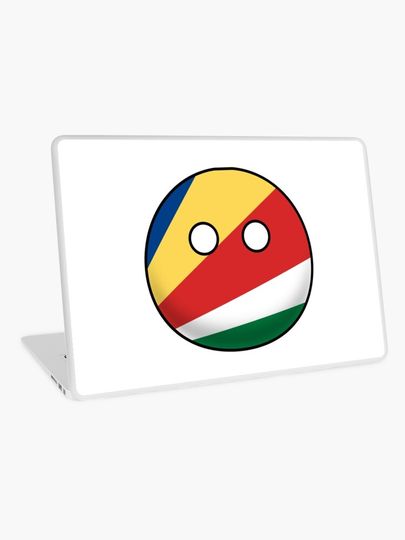 Discover Seychelles Countryball | Laptop Skin