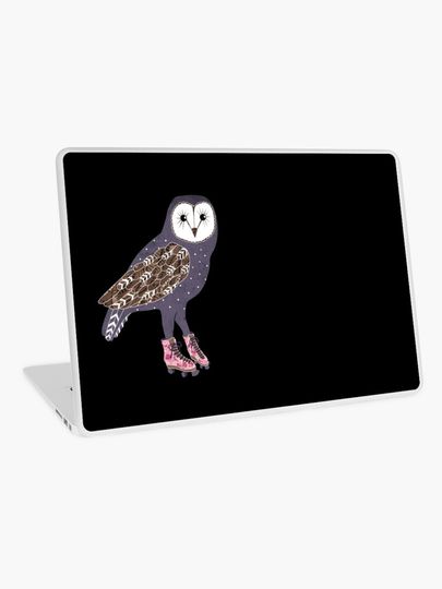 Discover I skate OWL night long | Laptop Skin