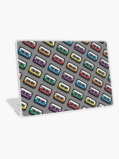 Discover PIXEL CASSETTES  | Laptop Skin