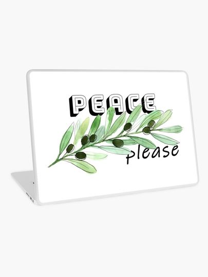 Discover Peace please | Laptop Skin