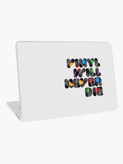 Discover Vinyl will never die | Laptop Skin