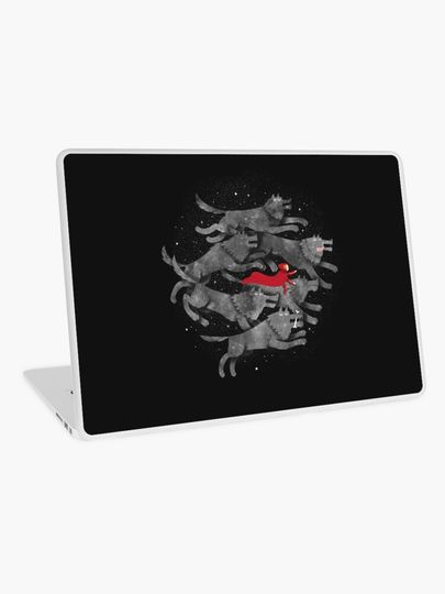 Discover Run with the pack | Laptop Skin