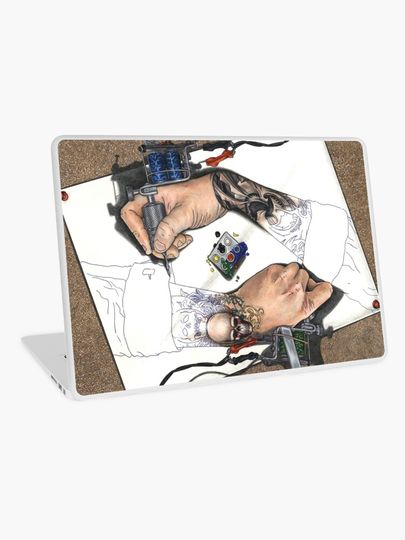 Discover Drawing Hands | Laptop Skin
