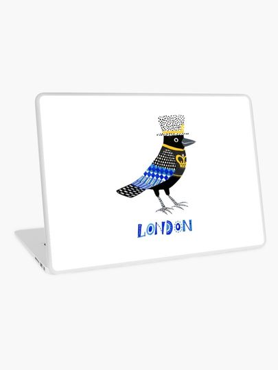 Discover London Raven | Laptop Skin