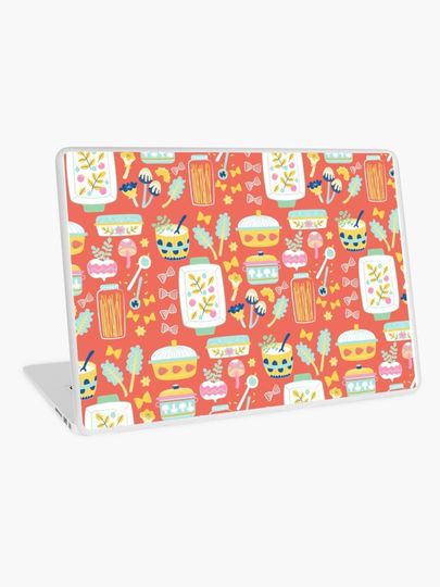 Discover Vintage pasta maker pattern | Laptop Skin