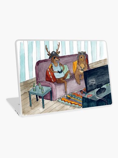 Discover How I spent my holidays | Laptop Skin