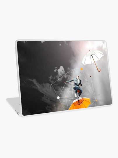 Discover JUST BEFORE THE RAIN OF RUST | Laptop Skin