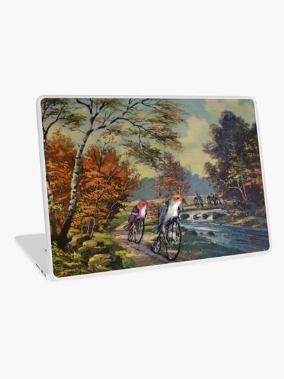 Discover Approaching the Finch Line | Laptop Skin