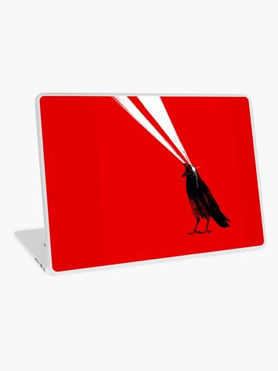 Discover Laser crow | Laptop Skin