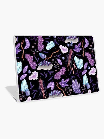 Discover Crystals and stones | Laptop Skin
