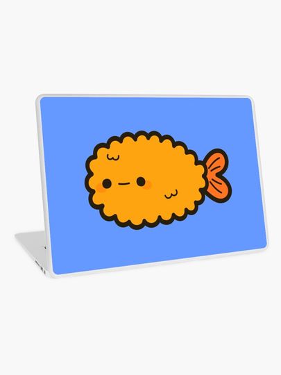 Discover Cute prawn tempura | Laptop Skin