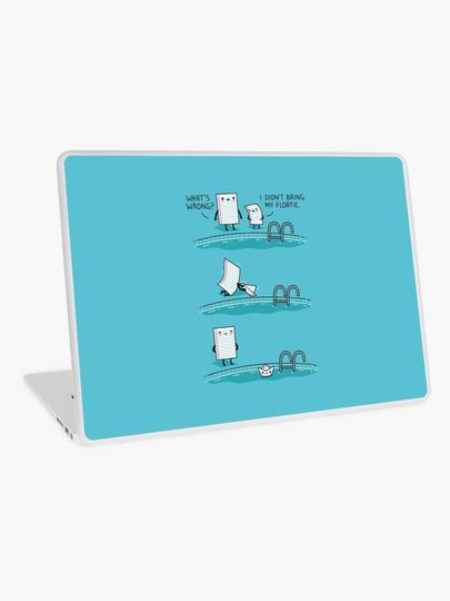 Discover The floatie | Laptop Skin