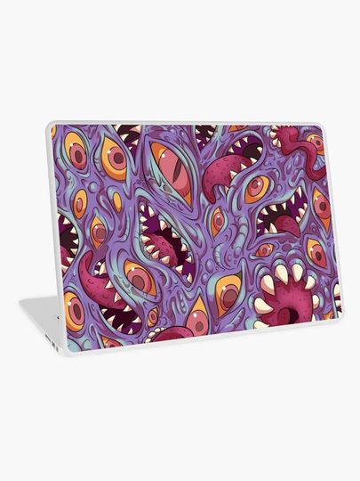 Discover Lovecraftian Pattern  | Laptop Skin
