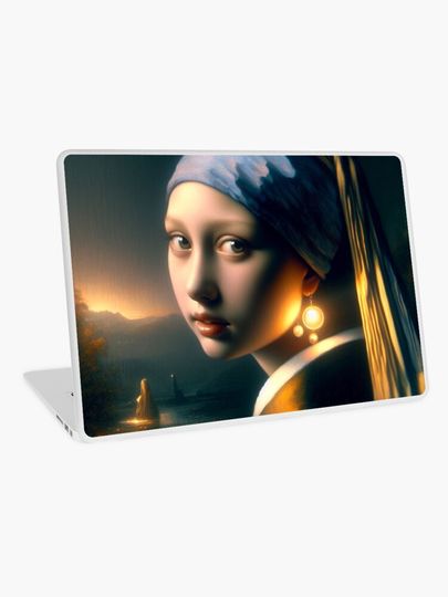 Discover Mystical Lakeside Reflection | Laptop Skin