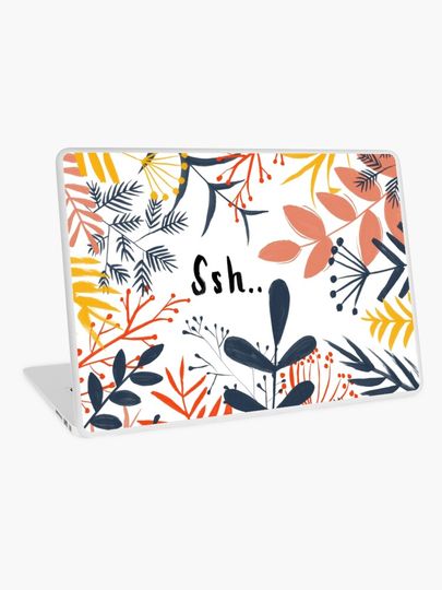Discover Quiet in the Jungle | Laptop Skin