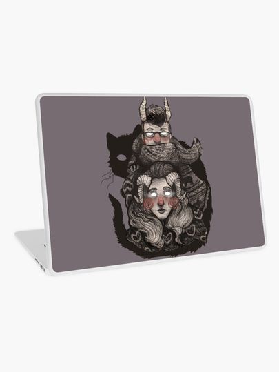 Discover Poncho Monster | Laptop Skin