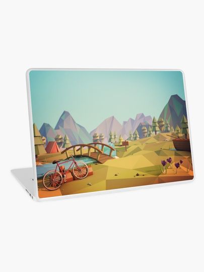 Discover Geometric Enjoy Nature | Laptop Skin