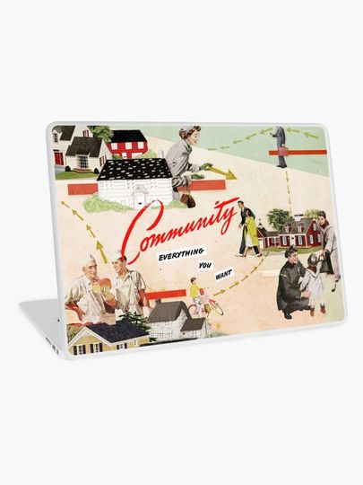 Discover Community, Everything You Want | Laptop Skin