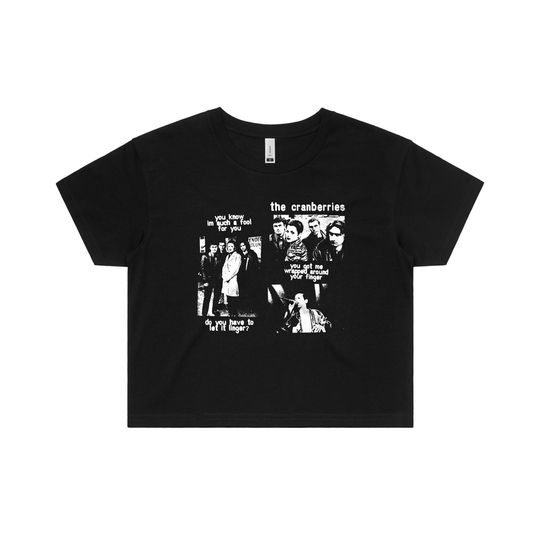Discover The Cranberries "Linger" Crop Top
