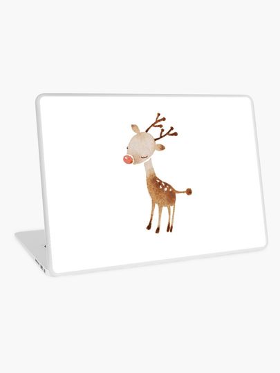 Discover Rudolf the reindeer | Laptop Skin