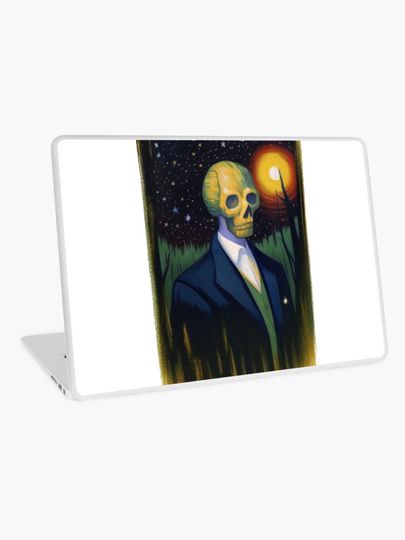 Discover Midnight Stroll | Laptop Skin