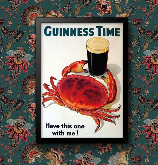 Discover Guinness Time Have this one with Me Drinks Poster