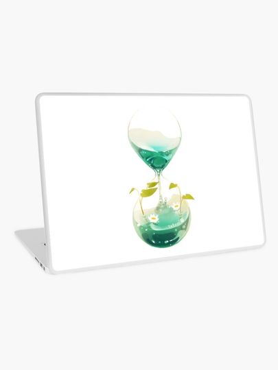 Discover flow of time. | Laptop Skin
