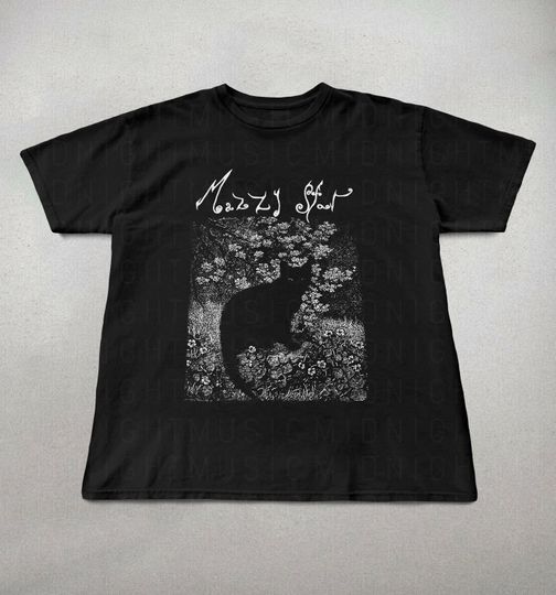 Discover Mazzy Star Cat Shirt 90s Alternative Rock Hope