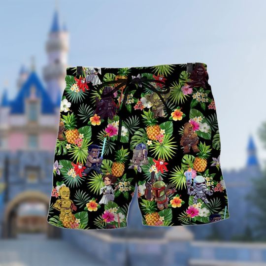 Discover Universe Movie Beach Shorts, Galaxy Beach Shorts, Funny Short Gift