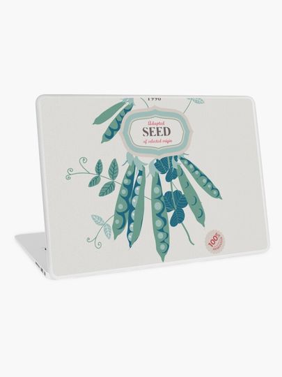 Discover Veg Love Collection No.6 Bean | Laptop Skin