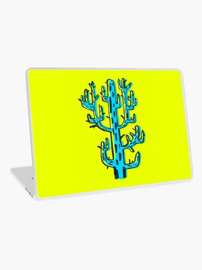 Discover Cactus azul | Laptop Skin